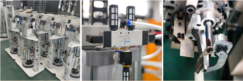 Máquina pneumática da extrusora de Thiokol Máquina pneumática da extrusora de dois componentes