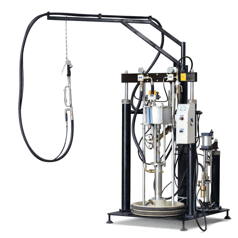 Vertical Manual Glass Sealant Extruder Machine