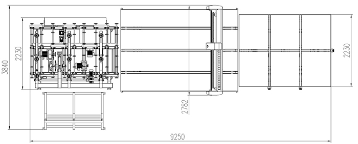 CNC Cam Kesim Yükleme ve Kırma Makinası