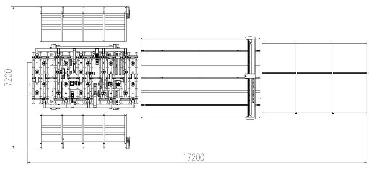 Automatic CNC Glass Cutting Line