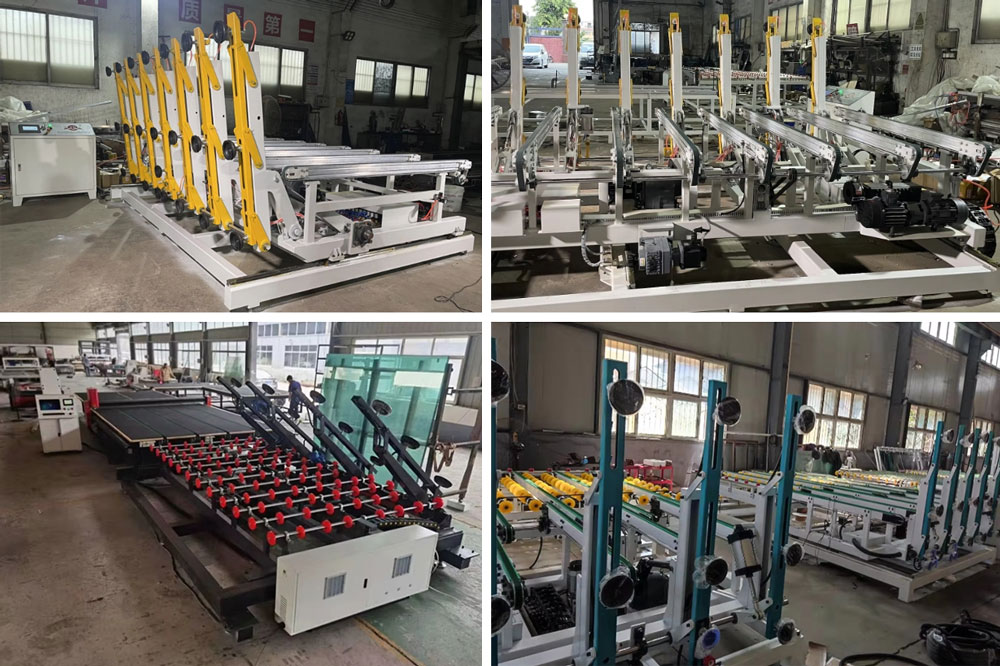 Automatic Horizontal Glass Loading and Unloading Machine