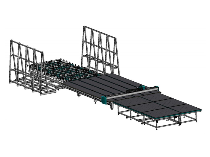 Automatic CNC Glass Cutting Line