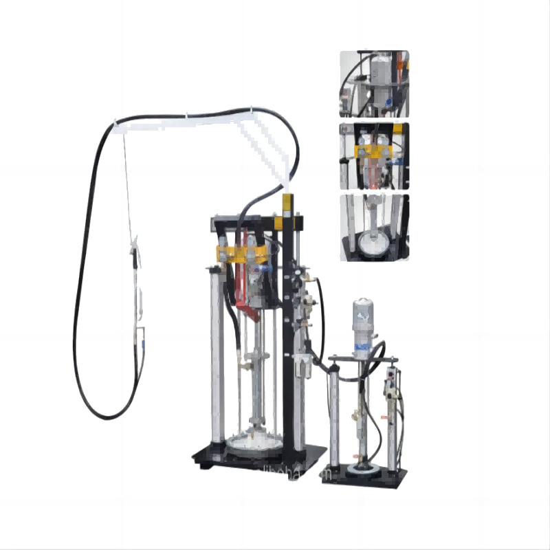 Vertical Manual Glass Sealant Extruder Machine