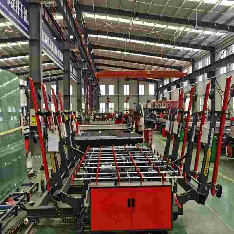 Fully Automatic Glass Cutting Line For Loading Transporting and Cutting