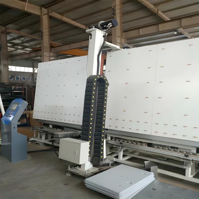 Vertical Automatic Low-E Coating Film Deleting Removing Machine