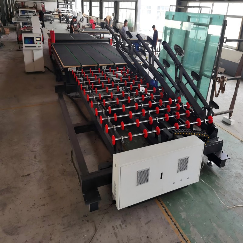 Fully Automatic Glass Cutting Line For Loading Transporting and Cutting